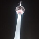 4. Kuala Lumpur - KL Tower nocą